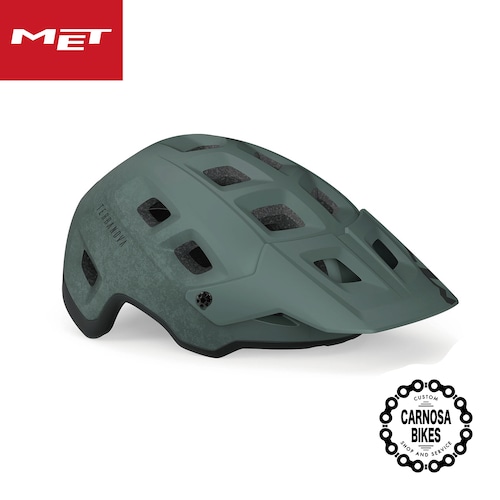 【MET】Terranova Mips [テラノバ ミップス] ヘルメット Sage Green Black /Matt