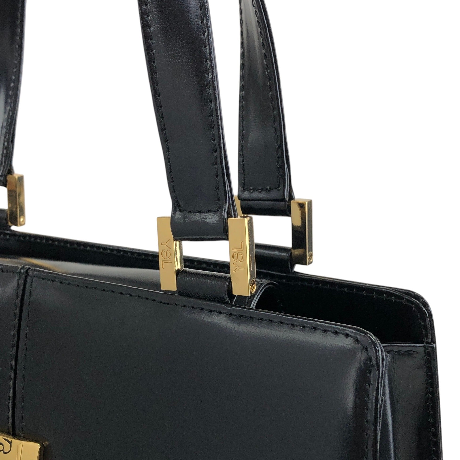 Yves Saint Laurent イヴ・サンローラン ハンドバッグ ブラック