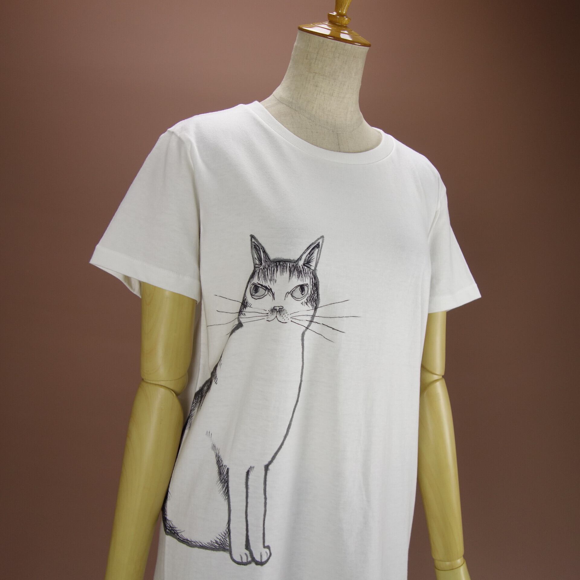 猫Tシャツ M 3匹の猫 M03 | 動物救護隊にゃんだーガード