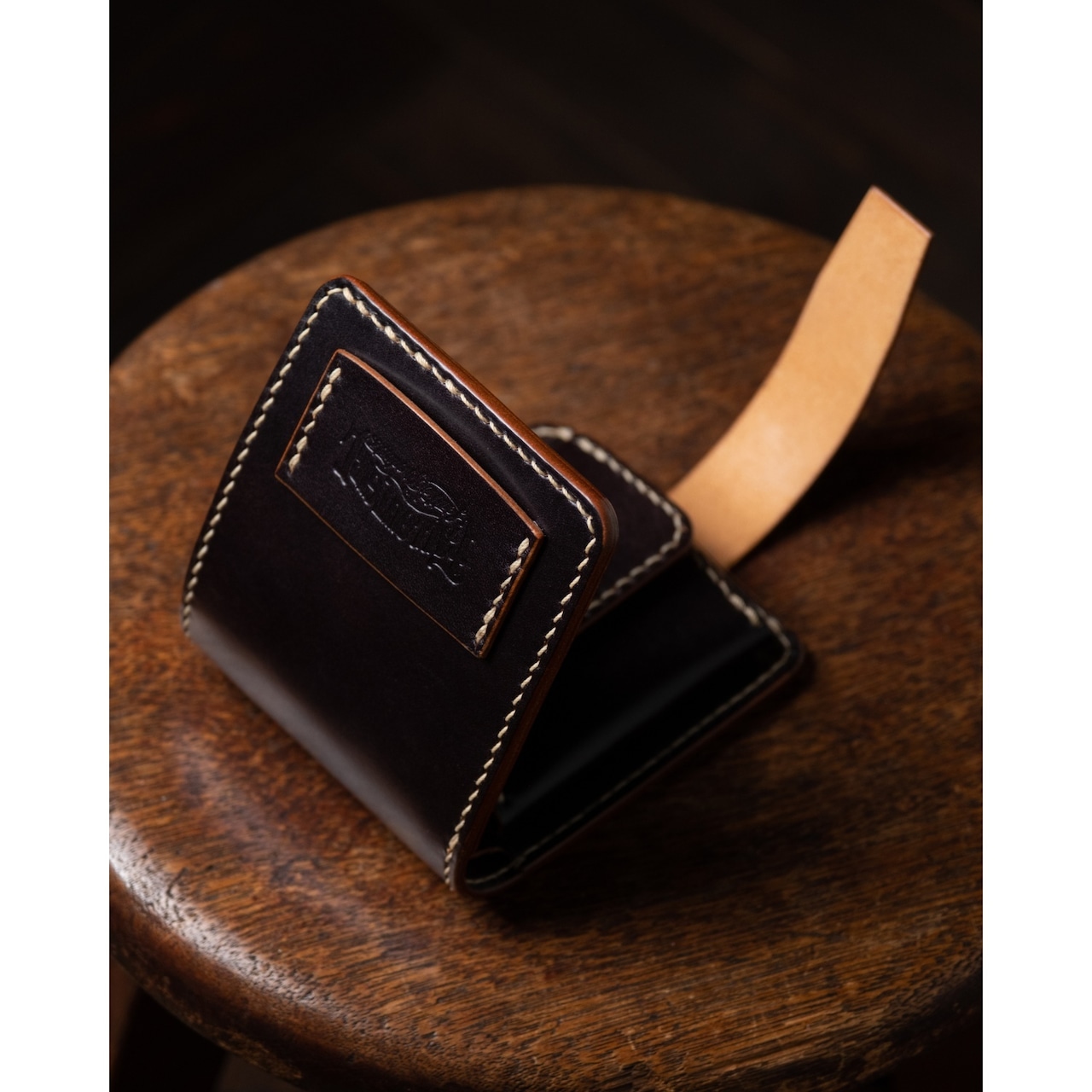 HALF WALLET オイルレザー/Stock