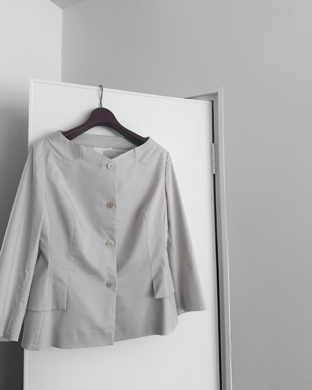 JIL SANDER　WIDE NECK JACKET