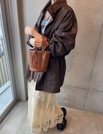 【新作5％OFF・3日間】Leather st. Middle Jacket_2colors