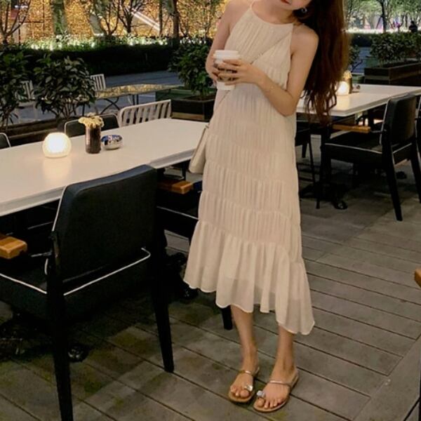 ワンピース レディース フレアワンピース ひざ丈 ミディアム丈 膝丈 ノースリーブ フレア ゆったり 透け感 かわいい 大人可愛い きれいめ シンプル 上品 エレガント 清楚 フェミニン おしゃれ お洒落 綺麗 セクシー おとな ナチュラル 送料無料 ラフ キュート 個性的 リラックス ロマンチック 抜け感 無地 デート お出かけ 女子会 お泊まり 休日 アウトドア リゾート 旅行 海 ビーチ プール S M L XL 2XL 3XL ゆる アプリコット 10代 20代 30代 体型カバー モテ 楽ちん