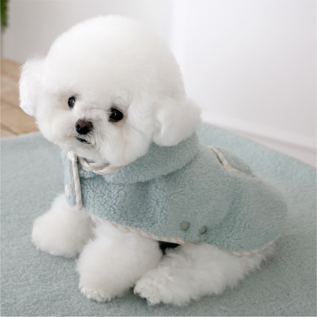 予約　【near by us】winter hood coat (mint)