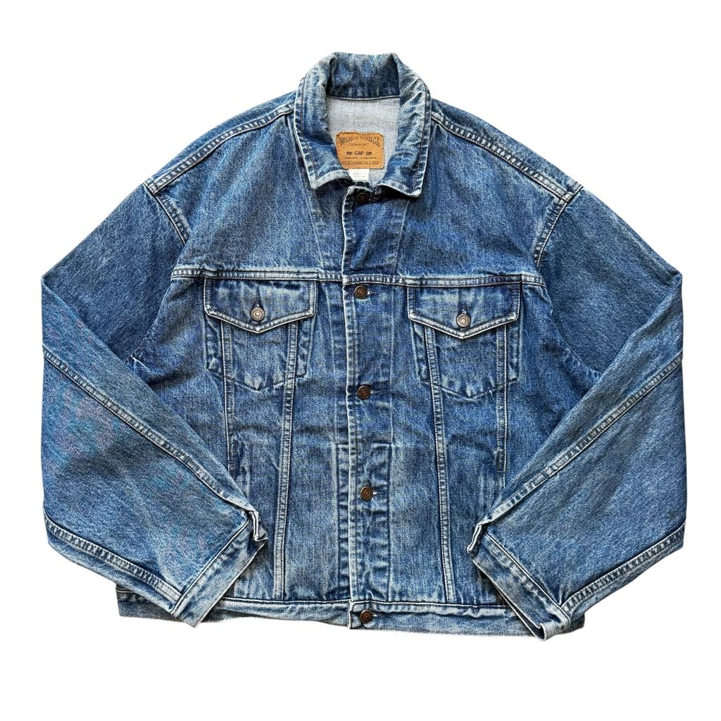 新品未使用 Benjamin Authentic Club M デニムジャケット Benjamin Authentic Club Vintage Wash Denim Trucker Jacket Special