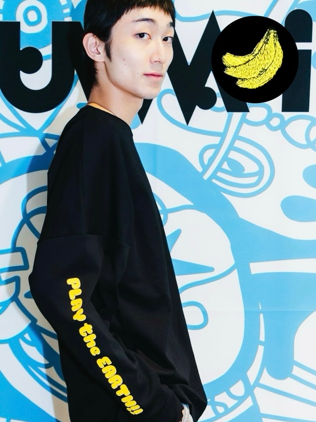 LONG SLEEVE TEE "BANANA"