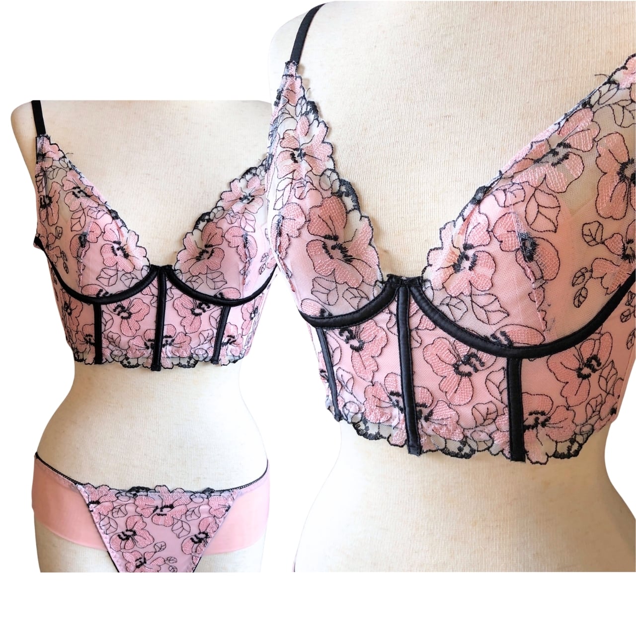 ☾Lingerie♥☽ Le pétal Bustier（ル・ペタル ビスチェ）ブラ