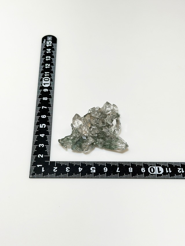 クォーツクラスター×クローライト【ML-0122】インド マニハール