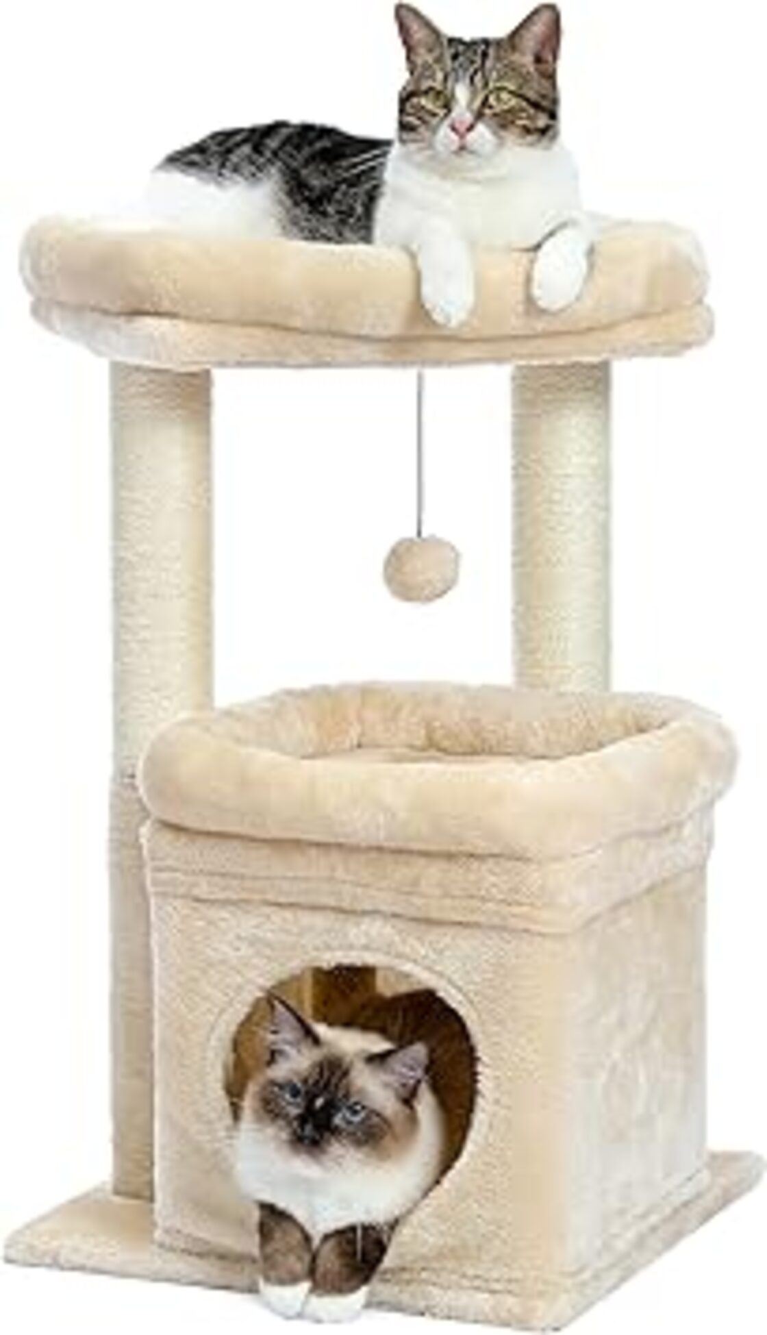 PAWZ Road キャットタワー ミニ 猫タワー 小型 低い 小さめ 据え置き 