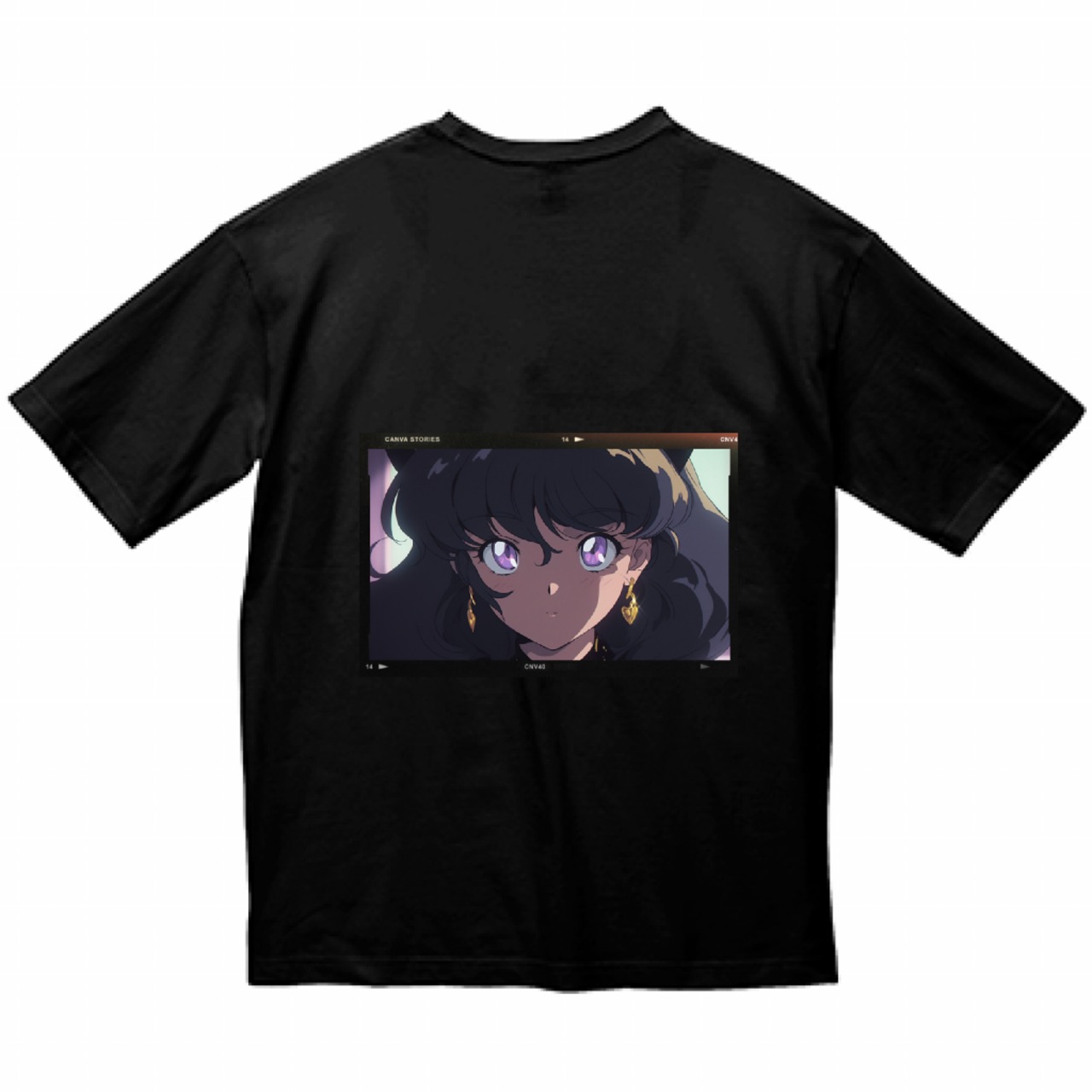 80s fashion style cat girl 猫少女 t-shirt Tシャツ ティーシャツ 猫  