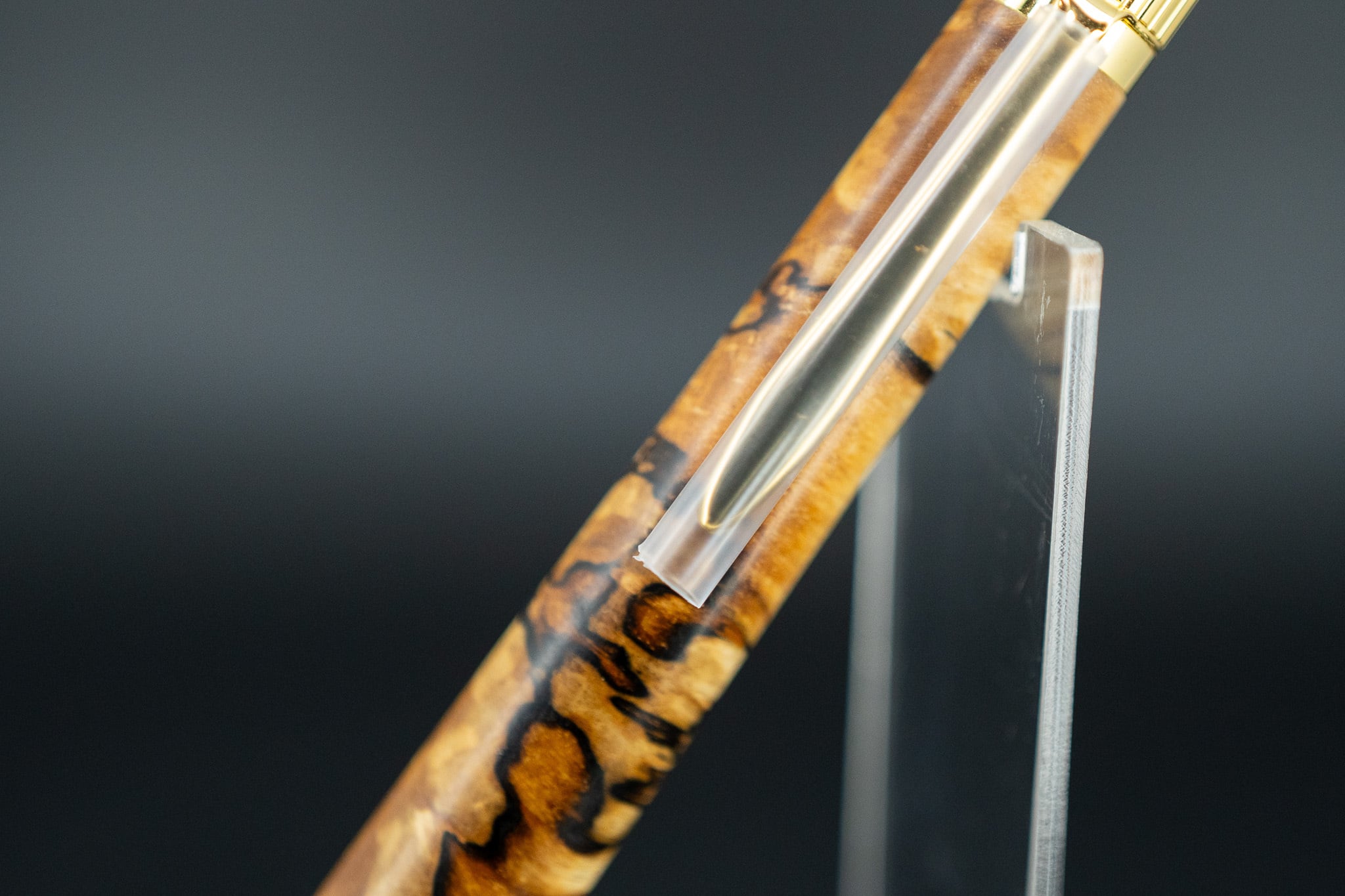 【自然が織りなす古地図】 スタビライズドウッド スポルテッドビーチ ② gold MP