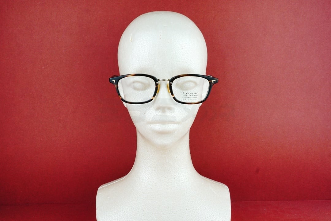BJ CLASSIC メガネ SHINBARI SH-C579 C-1-1 ウェリントン スクエア クラシカル ヴィンテージ 芯張り BJクラシック シンバリ 正規品 SHINBARI SH-C579 - PRODUCT | BJ CLASSIC COLLECTION
