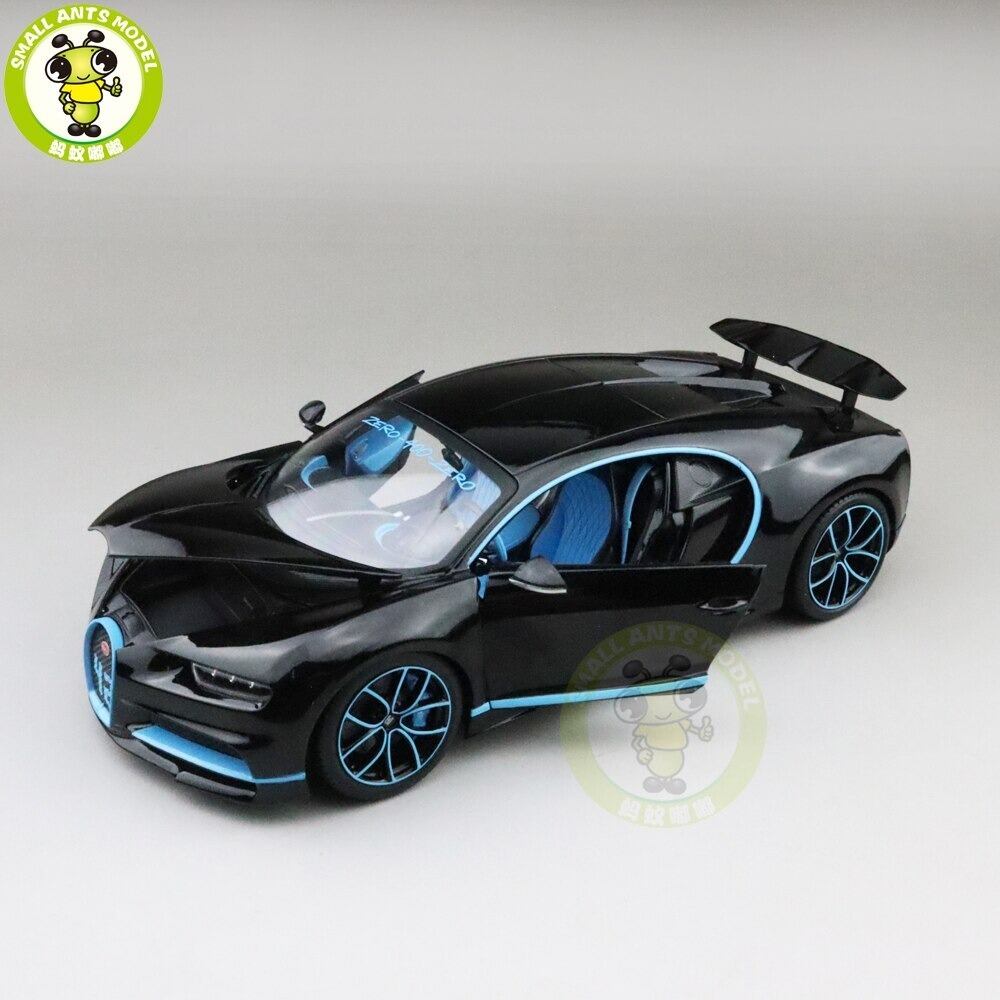 1/18 ブガッティ シロン Bugatti Chiron Bburago 11040 黒 ブラック 青