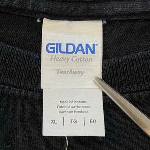 【GILDAN】カレッジ ニューヨーク州立大学 バッファロー校 プリント ロゴ Tシャツ XL ビッグサイズ US古着