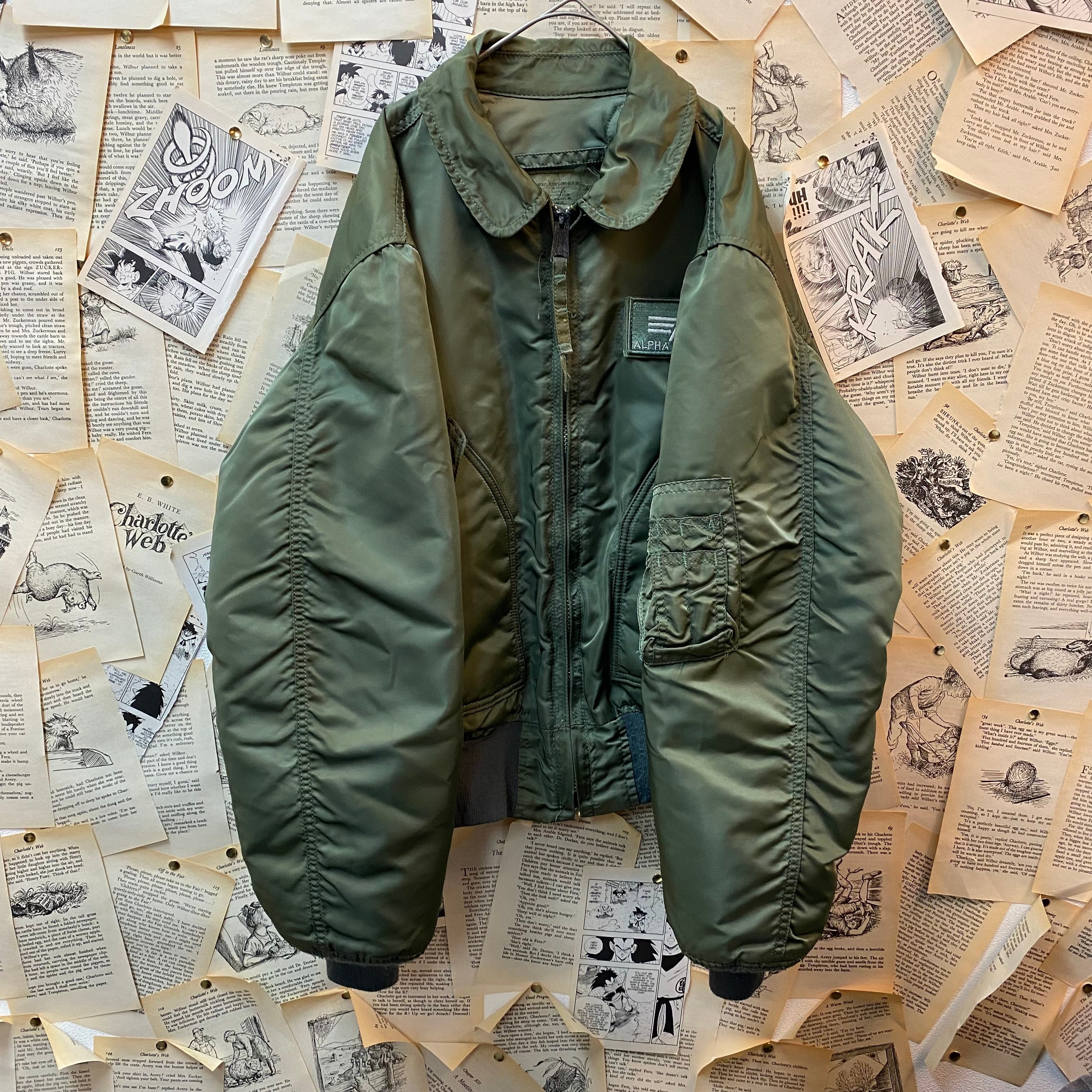 90s USA製 アルファ CWU-45P フライトジャケット【L】IDEAL USA 90s USA製 アルファ CWU-45P フライトジャケット【L】IDEAL USA