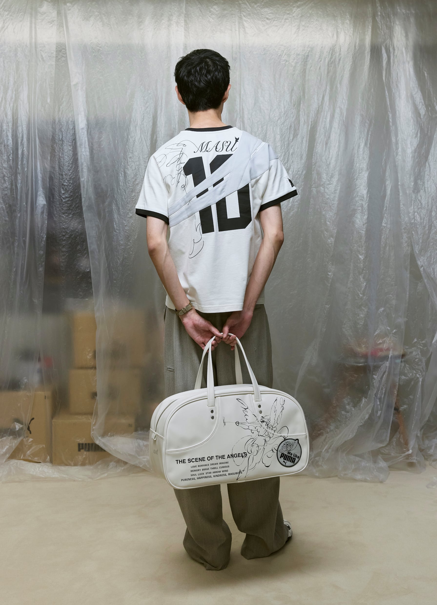 PUMA x MASU / GRIP BAG “BOYS NOTE” | POETRY