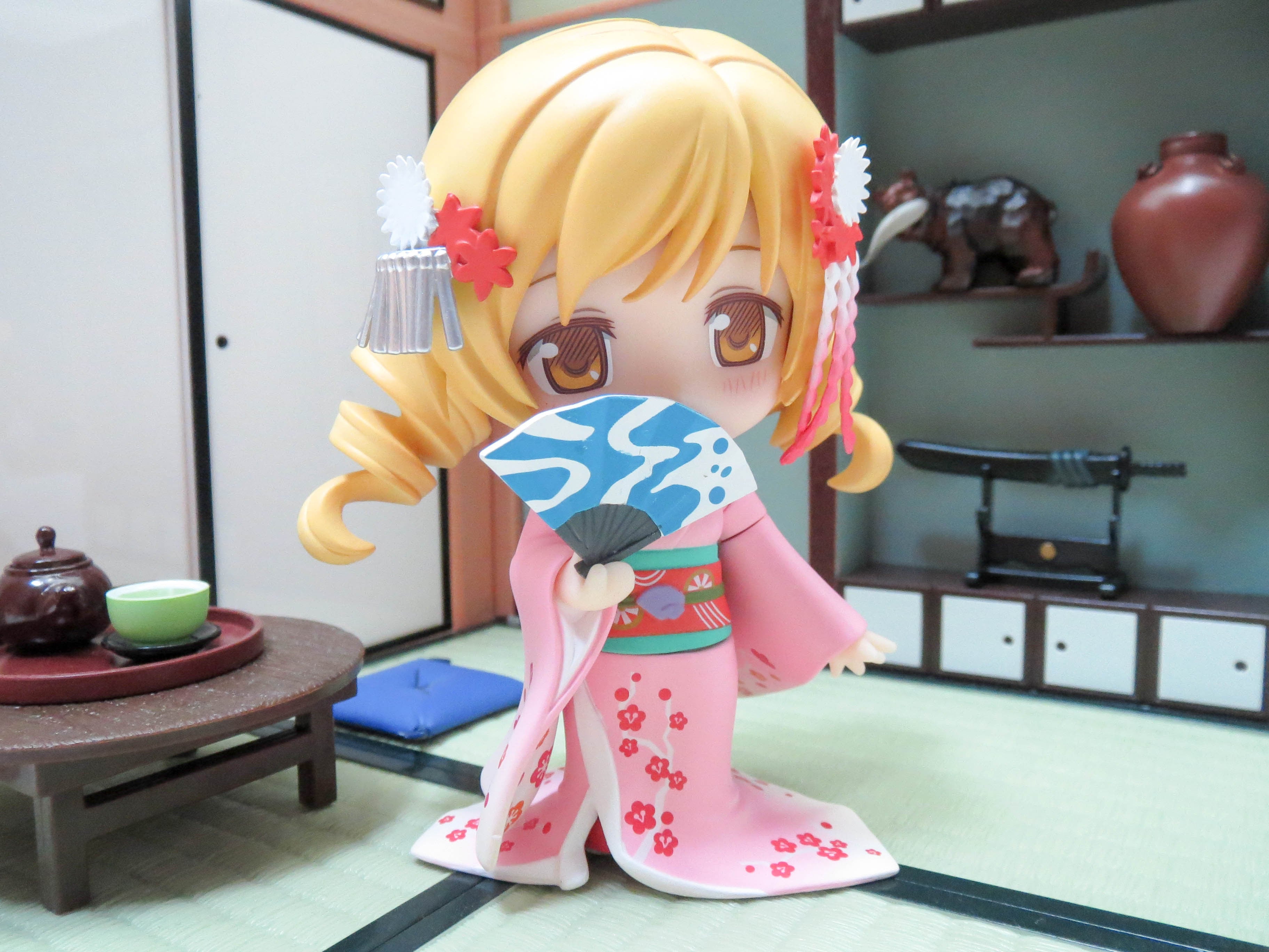 再入荷【770】 巴マミ 舞妓Ver. 顔パーツ 微笑み顔 ねんどろいど