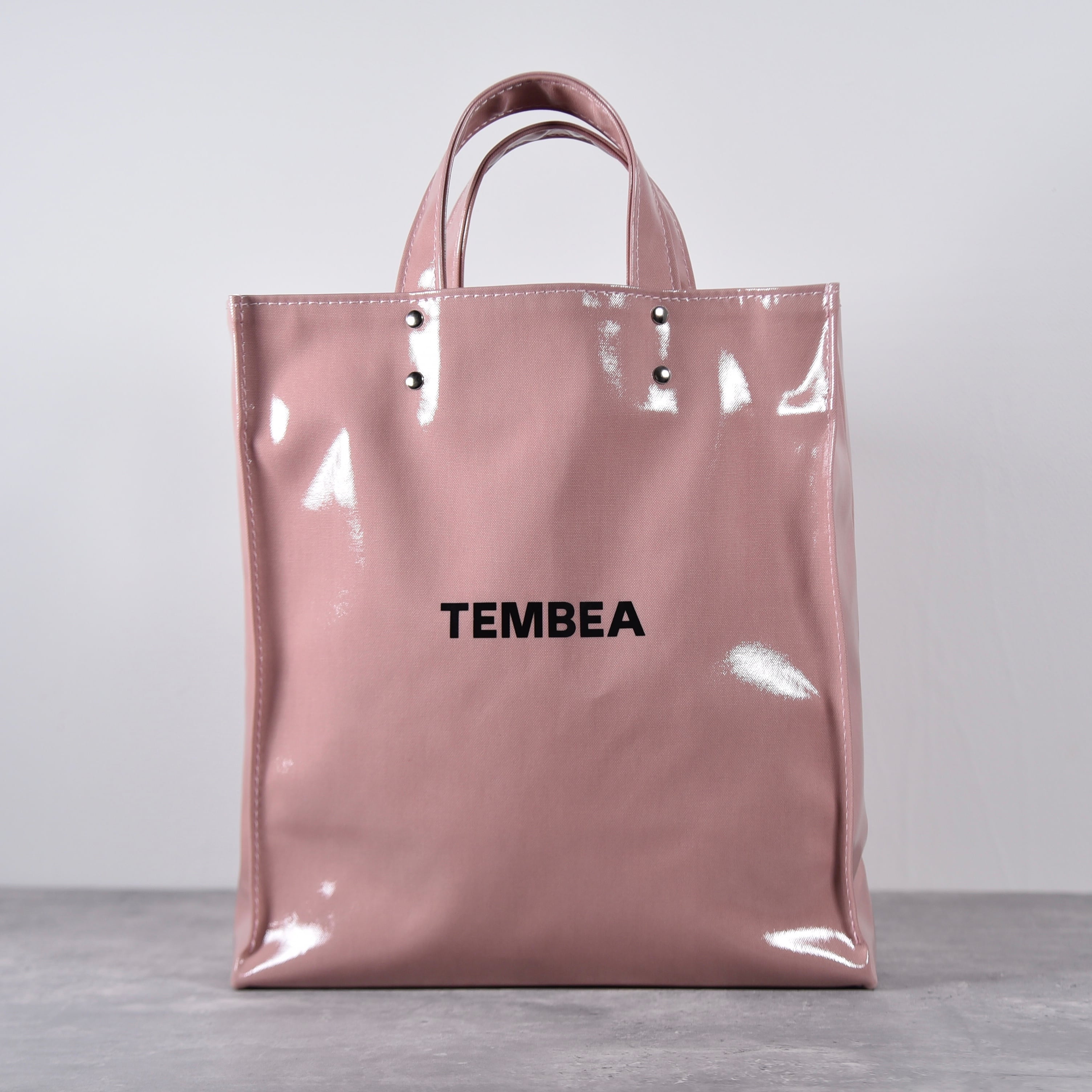 TEMBEA│PAPER TOTE MEDIUM | SMOKY PINK｜テンベア｜ペーパートート