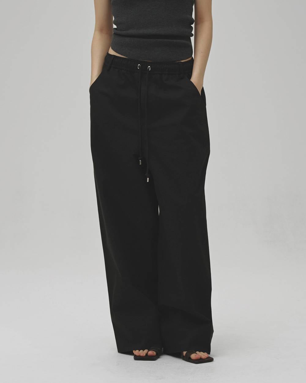 TODAYFUL Easy Chino Pants イージーチノパンツ Black | planet3rd