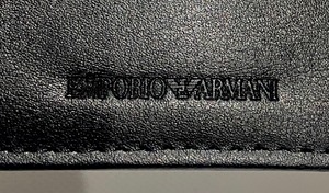 EMPORIO ARMANI エンポリオアルマーニ  札 カード入れ 二つ折り財布 メンズ  Y4R168-YQ12V/80681