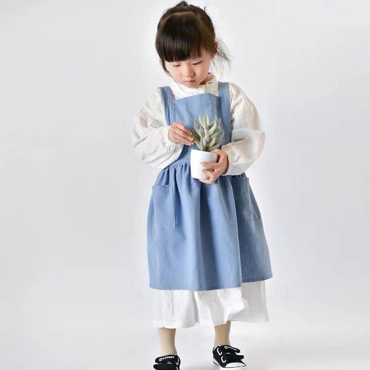 エプロン キッズ 子供 母娘お揃いコーデ 親子エプロン 男の子 女の子