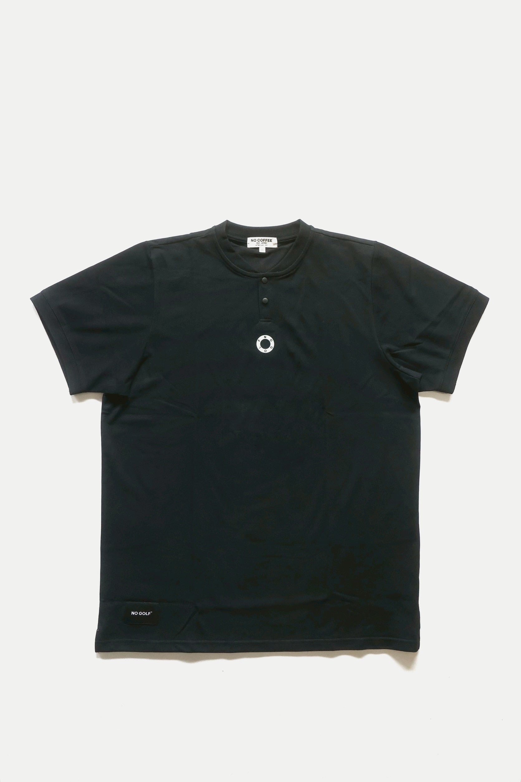 NO GOLF HENRY NECK POLO SHIRT S/S COOLMAX 2026S/S | NO COFFEE