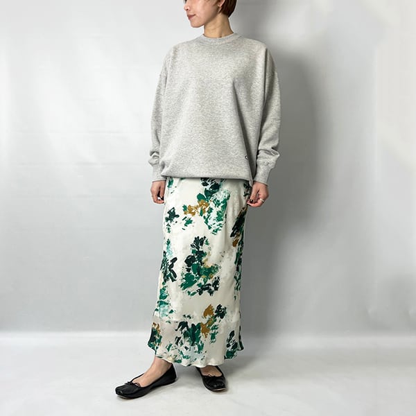 SACRA サクラ BLURRED FLORA SKIRT 125120123 2025春夏新作 SACRA サクラ BLURRED FLORA SKIRT 125120123 2025春夏新作