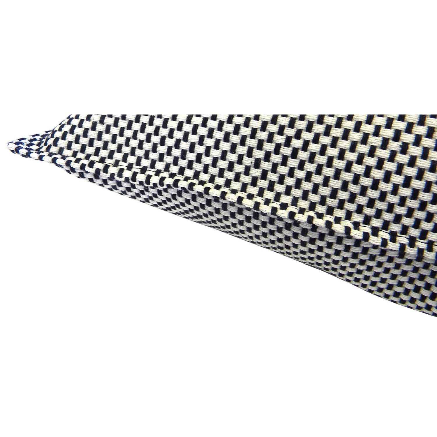東三河織物】 刺し子 クッションカバー 45x45cm 綿100% (一重刺し子