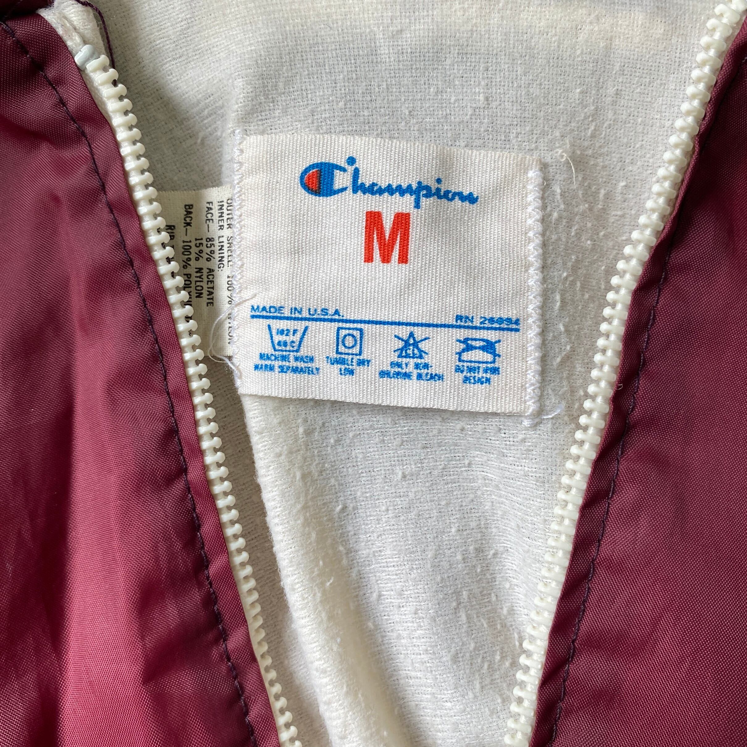 70年代頃 USA製 Champion チャンピオン プルオーバー ハーフジップ 