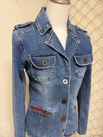 tailored denim jacket