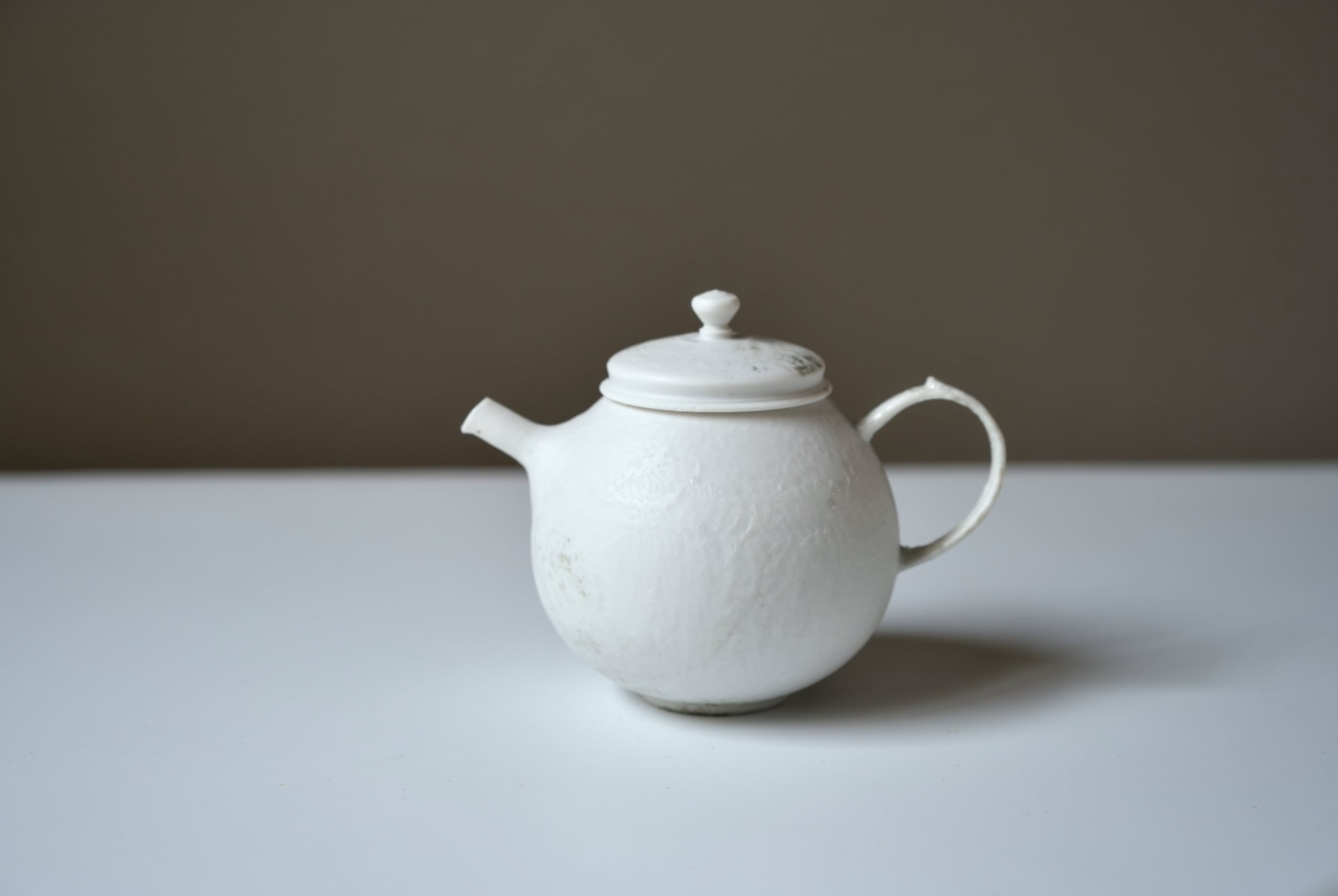 矢萩誉大】白磁中國茶壺（急須）/ 【Takahiro Yahagi】teapot | ichibutu