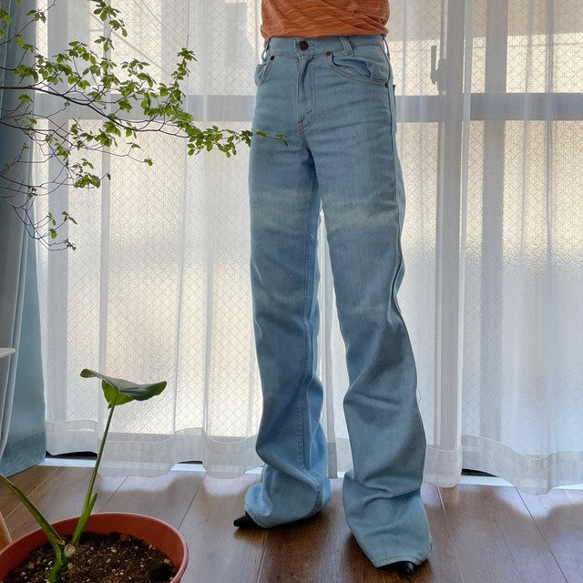 70s～80s U,S Levis STUDENT FLARE　