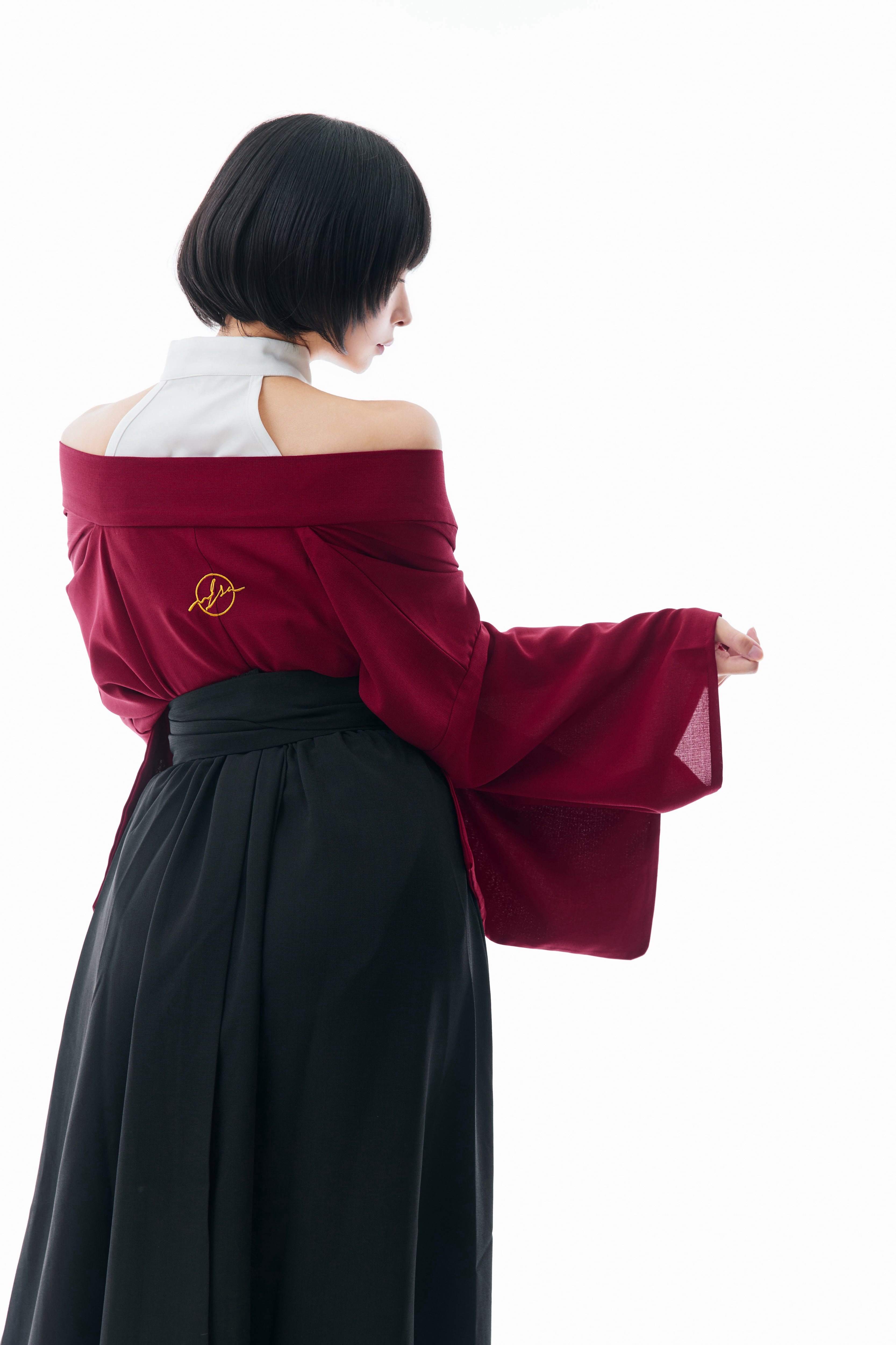 夏の半着物 ワインレッド | MISAMARU