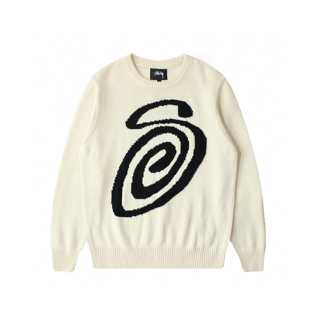 ≪超目玉☆12月≫ STUSSY CURLY SWEATER ニットセーター Sサイズ ...