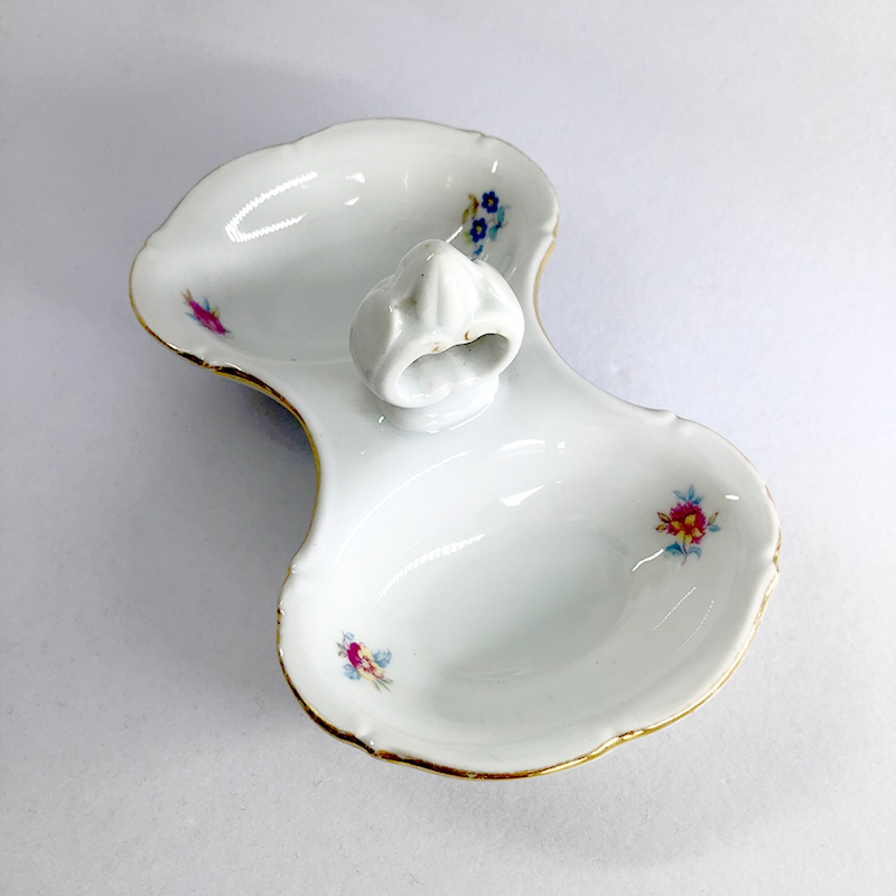 陶器の薬味入れ　 調味料入れ　チェコ製 12TWbk24