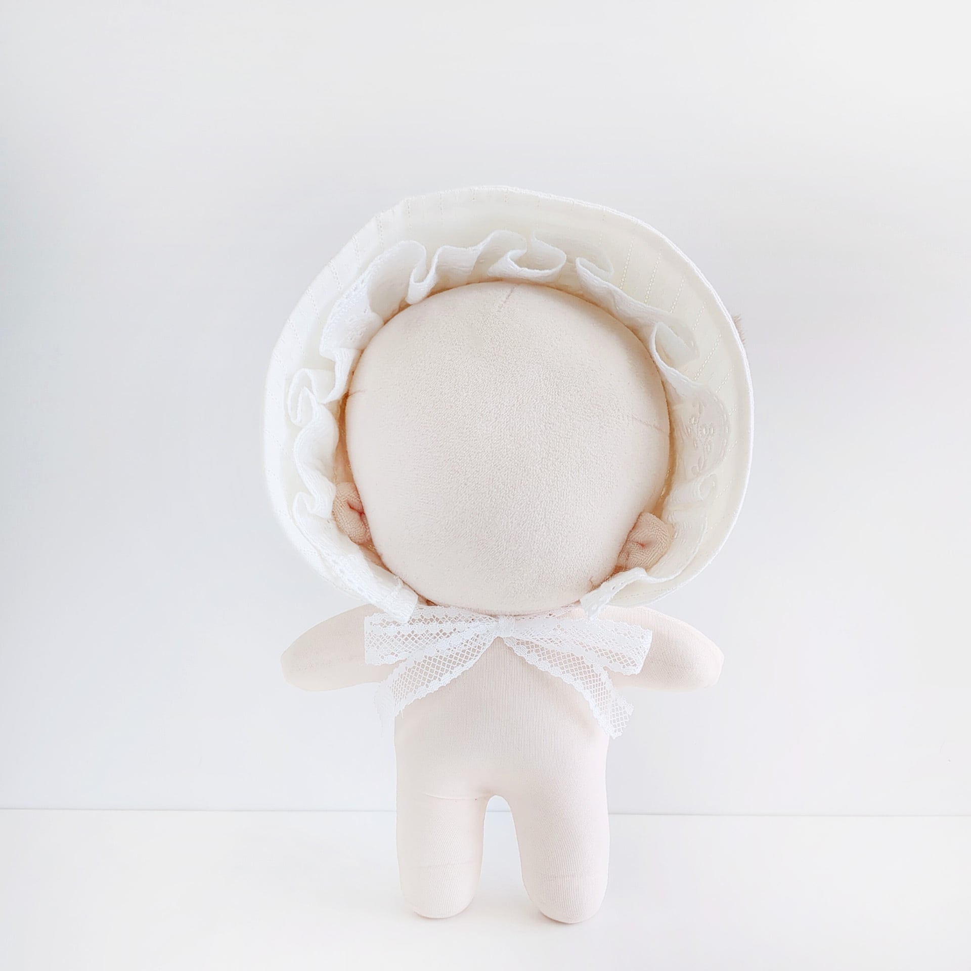 8L-1303【20cm】ねこみみパジャマボンネット つば有りタイプ | Little