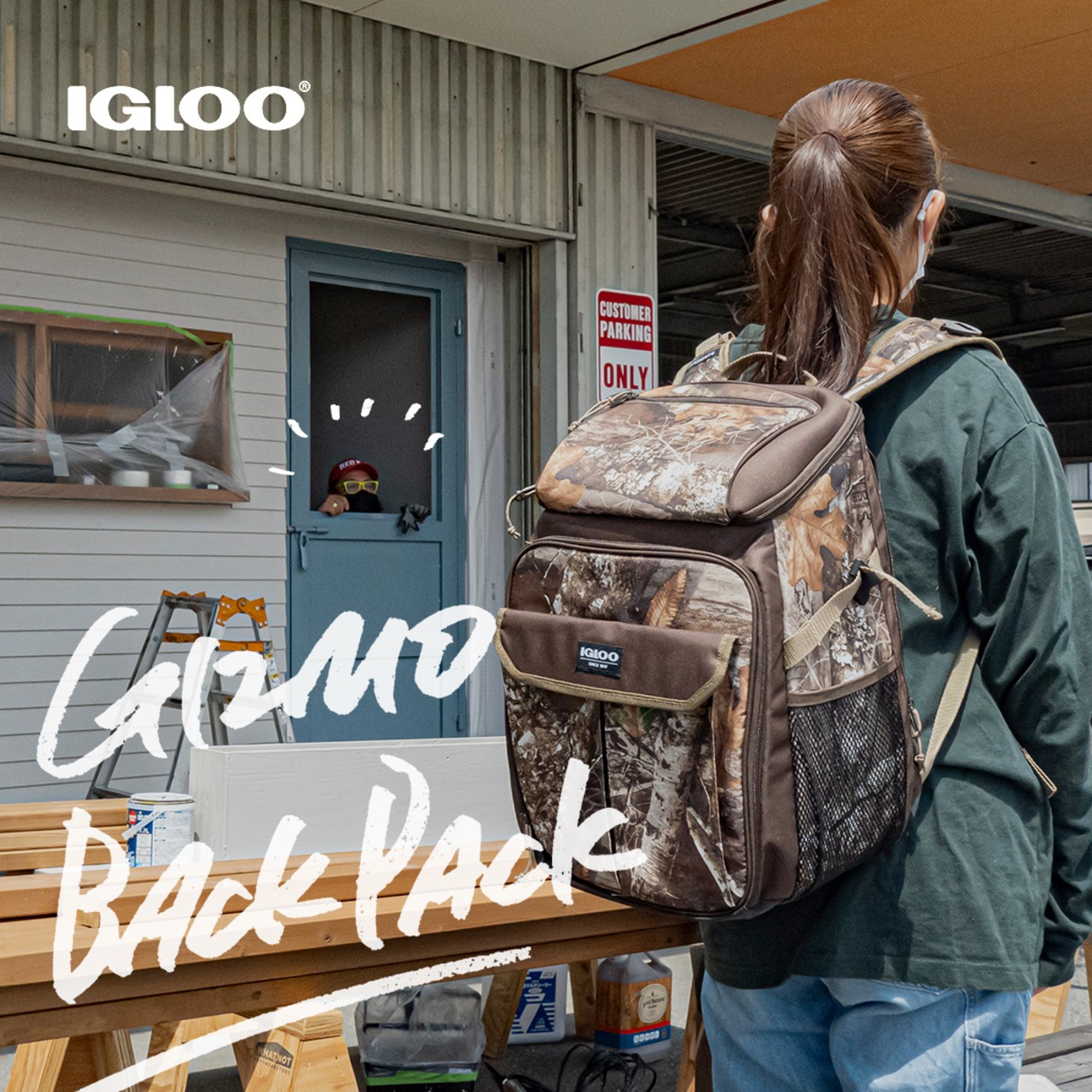 IGLOO／RealTree ソフトクーラー 30CAN バックパック | WHATNOT 