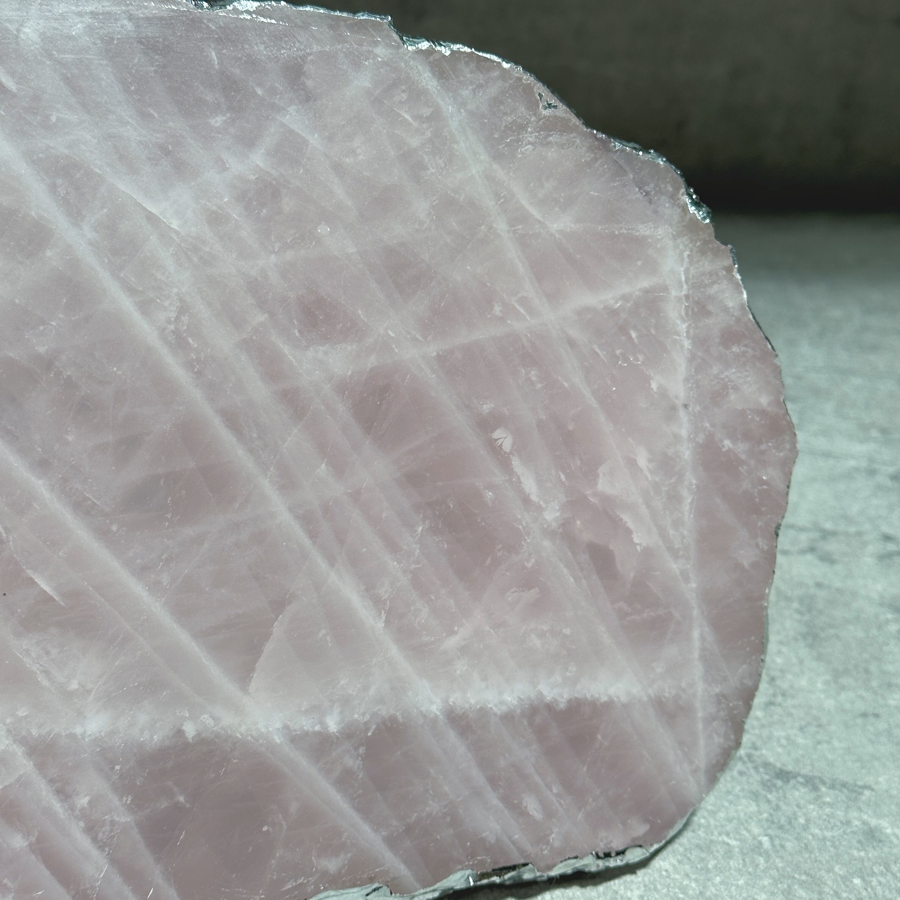 ローズクォーツ プレート22◇ Rose Quartz ◇天然石・鉱物