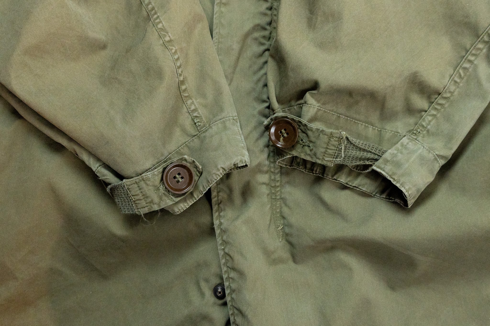 SMALL】Aluminum Zipper U.S.Army M-51 Field Parka Shell アメリカ軍