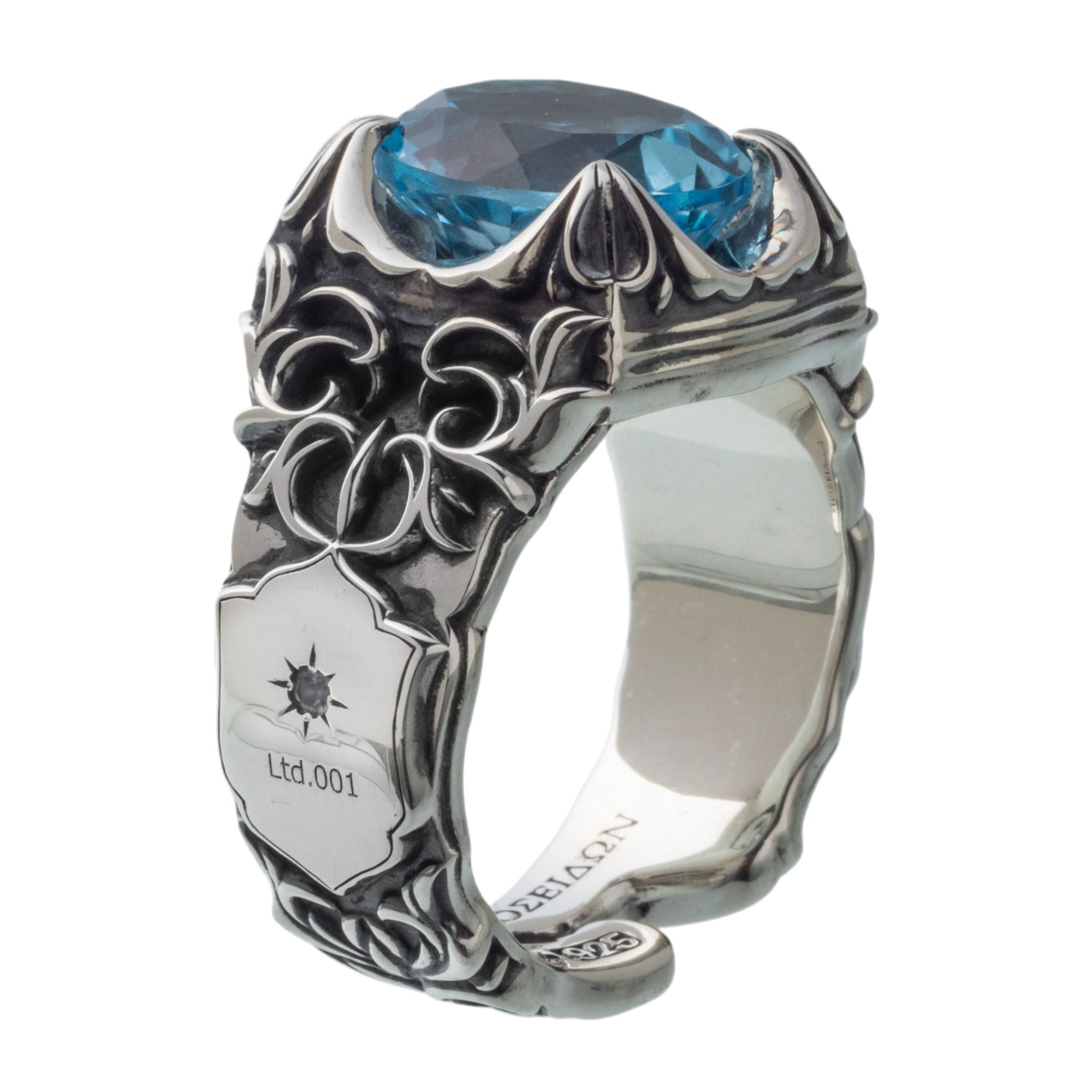 銀貨 アルハンゲリスコエ宮殿の宝石箱 パズル特殊型 プルーフ カラー 装飾 限定誕生石シリアル入り】カスタムオーダー/ポセイドンリング