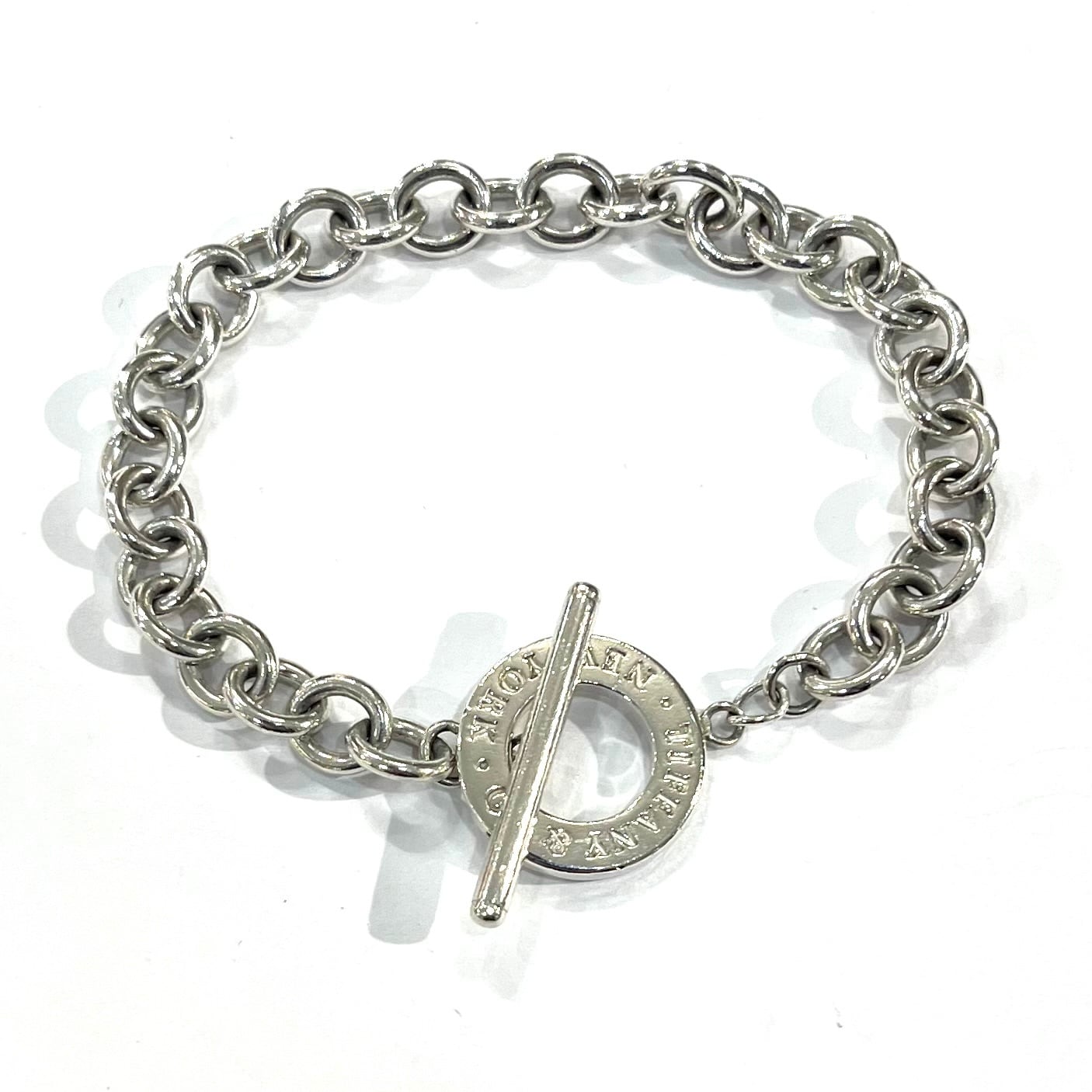 TIFFANY&CO】2648 TIFFANY&CO. NEW YORK ティファニー トグルブレス