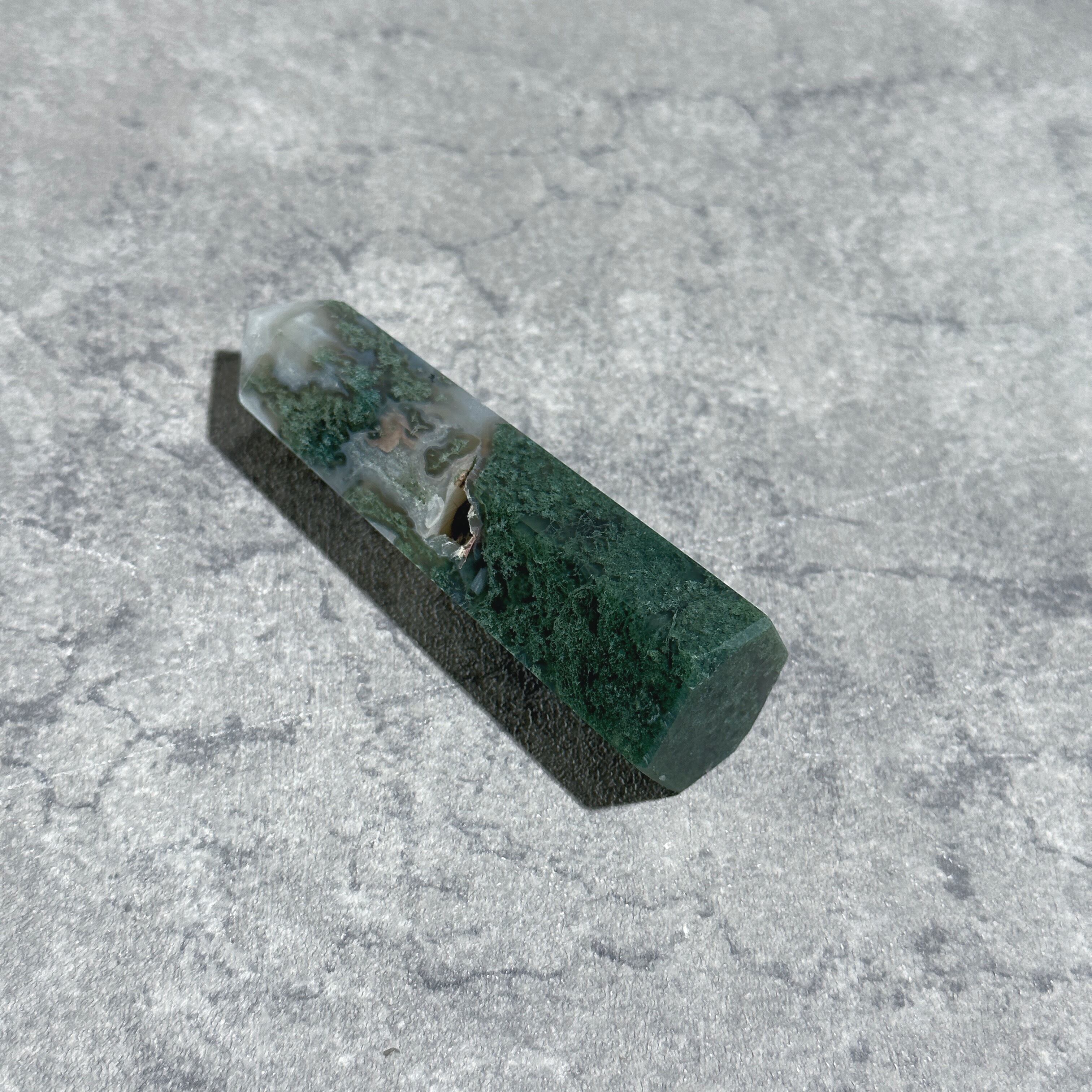 モスアゲート タワー05◇ Moss Agate ◇天然石・鉱物・パワーストーン