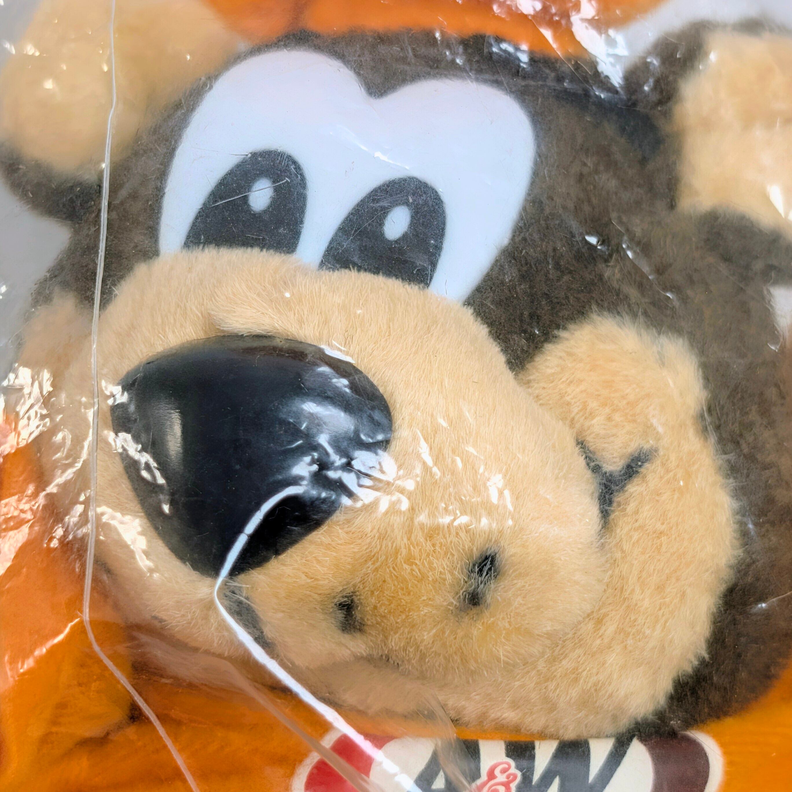 ☆DEADSTOCK / VINTAGE90'☆【 A&W（エンダー）ルーティ ベアー 】プラッシュトイ / ぬいぐるみ 〚アメリカン雑貨 アメトイ〛