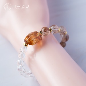 富と成功を呼ぶ黄金の輝き［ブロンズルチル／ブラウンルチル／シトリン／水晶］