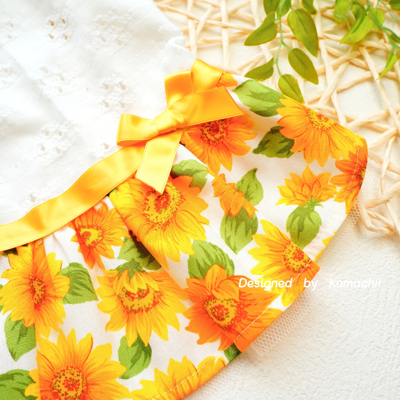 Sunflowerワンピース