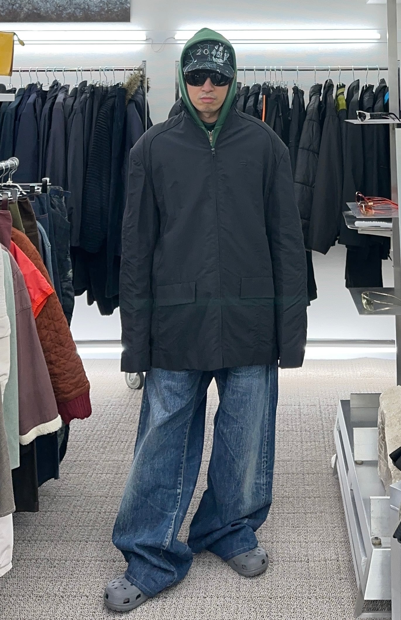 SS2021 BALENCIAGA SPORTY B TAILORED TRACKSUIT JACKET | ZSC