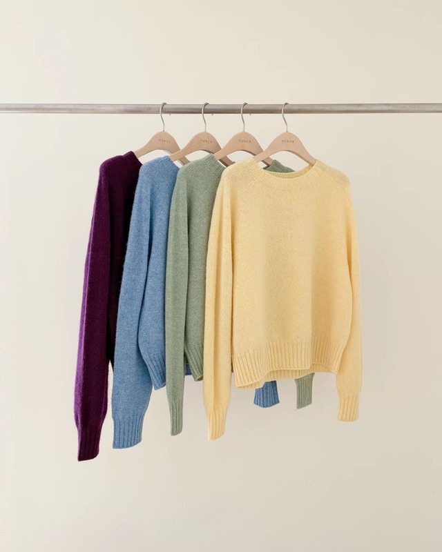 (即納) ounce / Heather shut land wool knit
