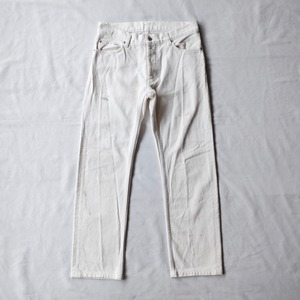 90s HELMUT LANG 本人期 PAINT DENIM PANTS
