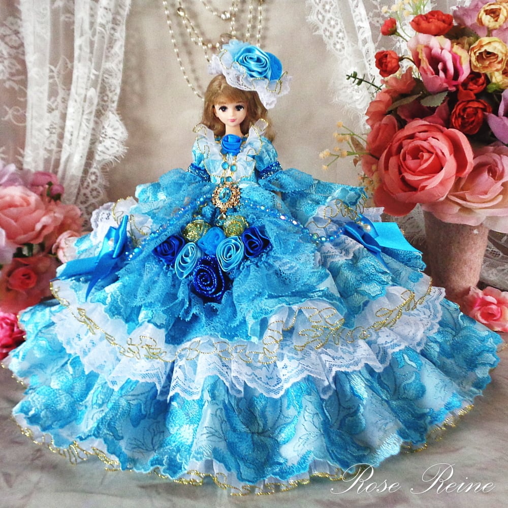 ベルサイユの薔薇 パウダリーカラーのシャンパンアプリコットモーブ