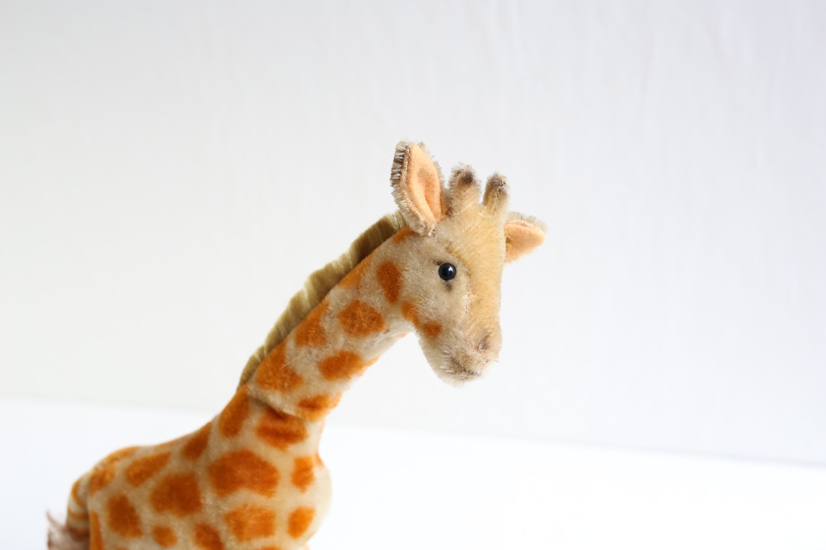 ドイツ ヴィンテージ Steiff シュタイフ キリン 『giraffe』高さ約34cm